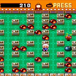 Bomberman (SNES) playing in Wecade