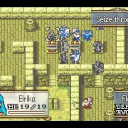 Fire Emblem (GameBoy Advance) playing in Wecade