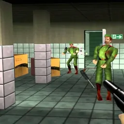 GoldenEye 007 (Nintendo 64) playing in Wecade