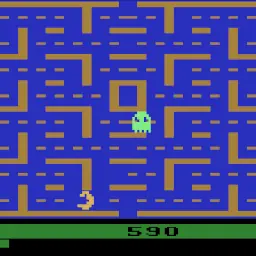 Pacman (Atari 2600) playing in Wecade