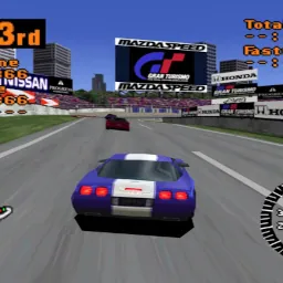 Grand Turismo 2 (PlayStation) playing in Wecade