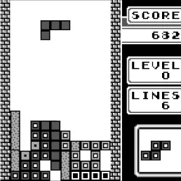 Tetris (GameBoy) playing in Wecade